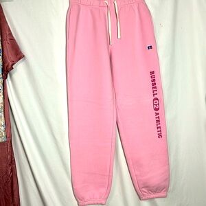 NWT Russell Athletic thick sweatpantsts with pockets S